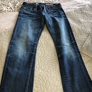 AG Adriano Goldschmied Blue Boot Cut Jeans